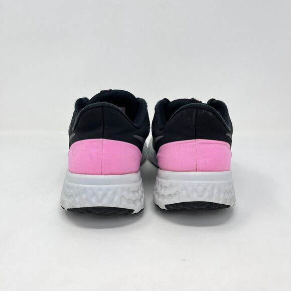 Nike Revolution 5 Black Pink Athletic Comfort Shoes BQ6715-004 Women's Size 8.5 - Picture 5 of 10